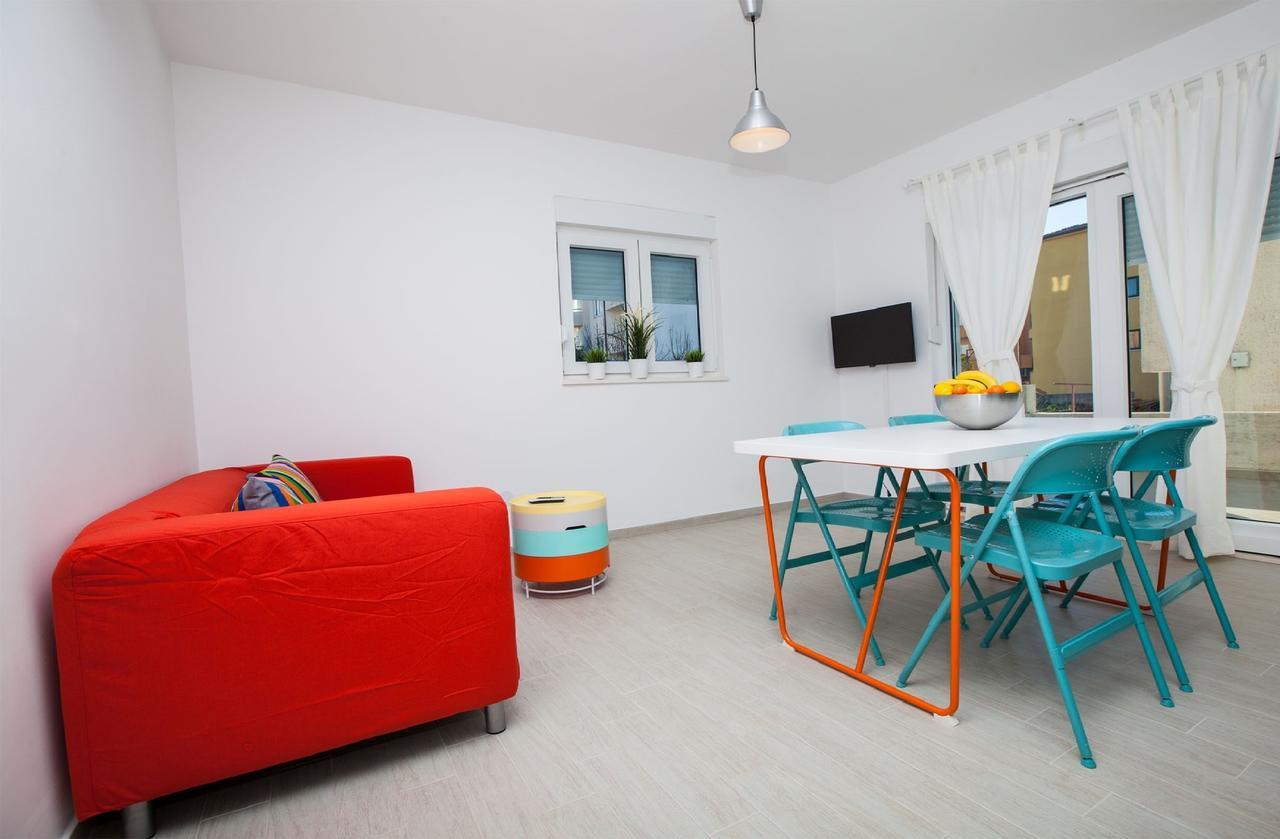 Apartments Roses Stobreč Dış mekan fotoğraf