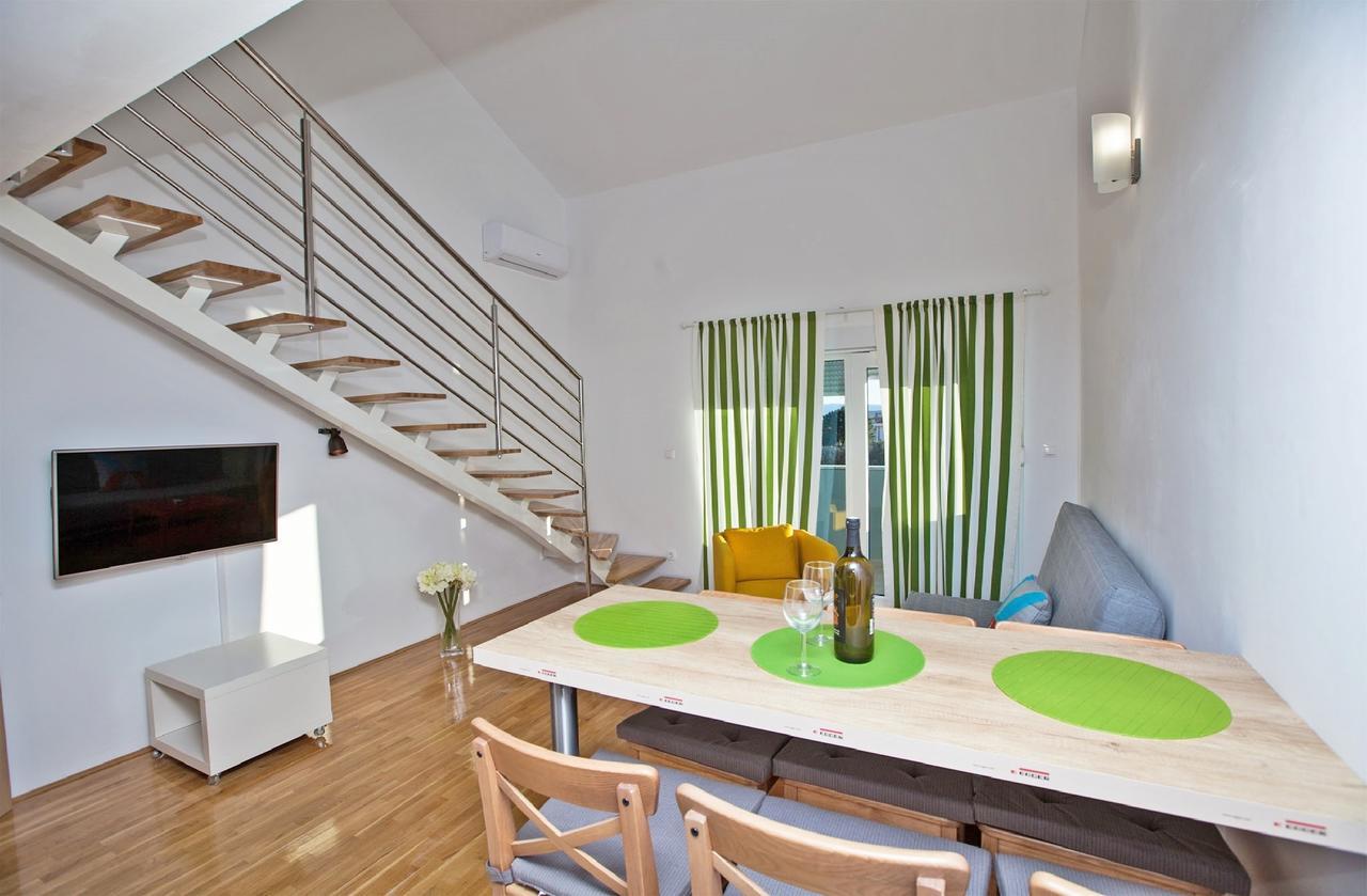Apartments Roses Stobreč Dış mekan fotoğraf