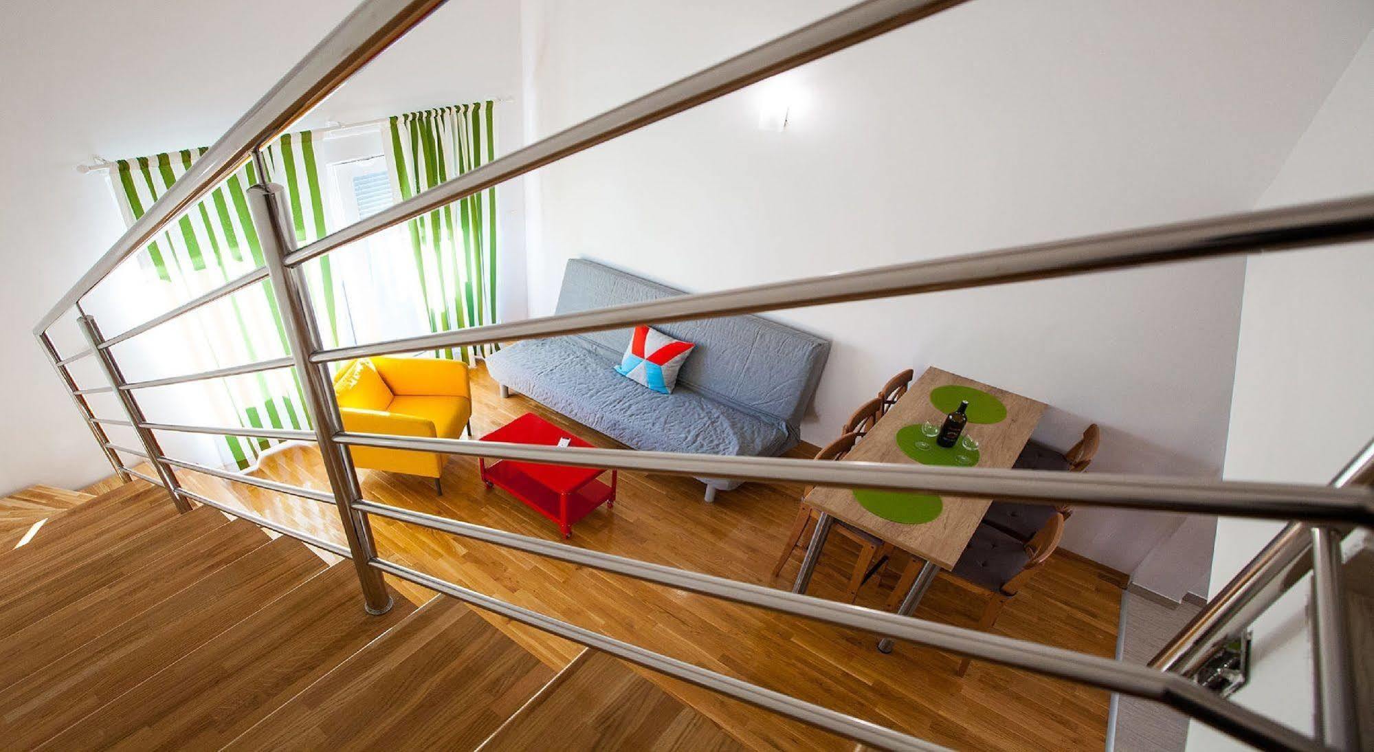 Apartments Roses Stobreč Dış mekan fotoğraf